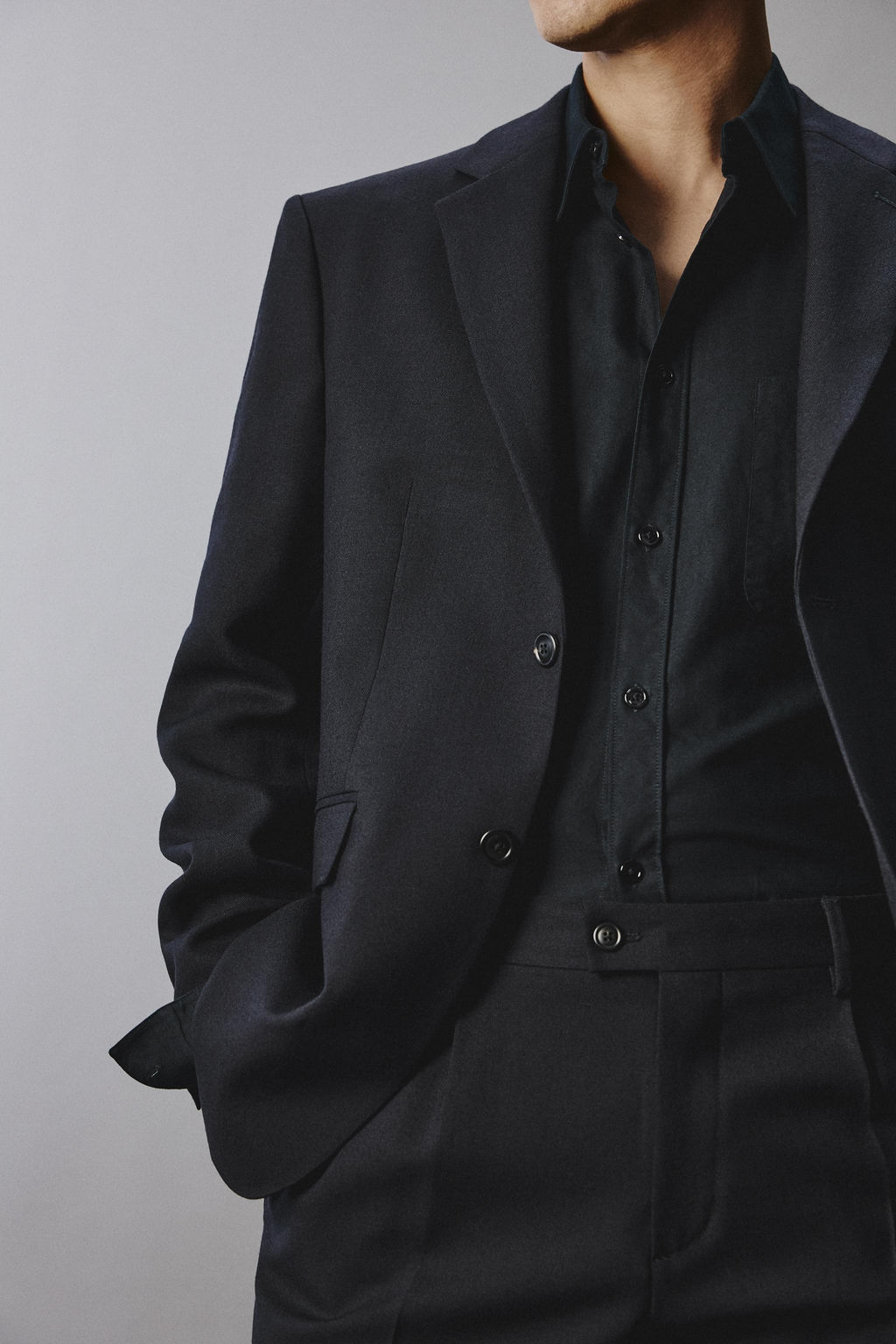 ORIGINS 100% WOOL SUIT BLAZER - Zara фото 6