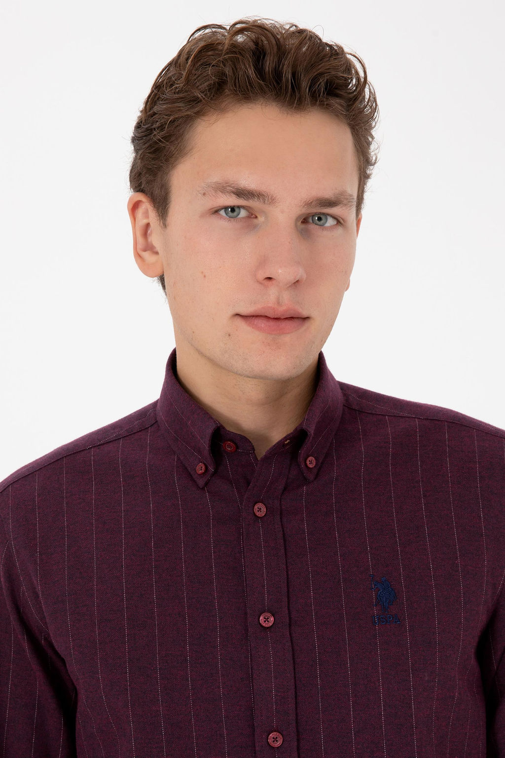 Erkek Bordo Uzun Kollu G_mlek - U.s. polo assn фото 4