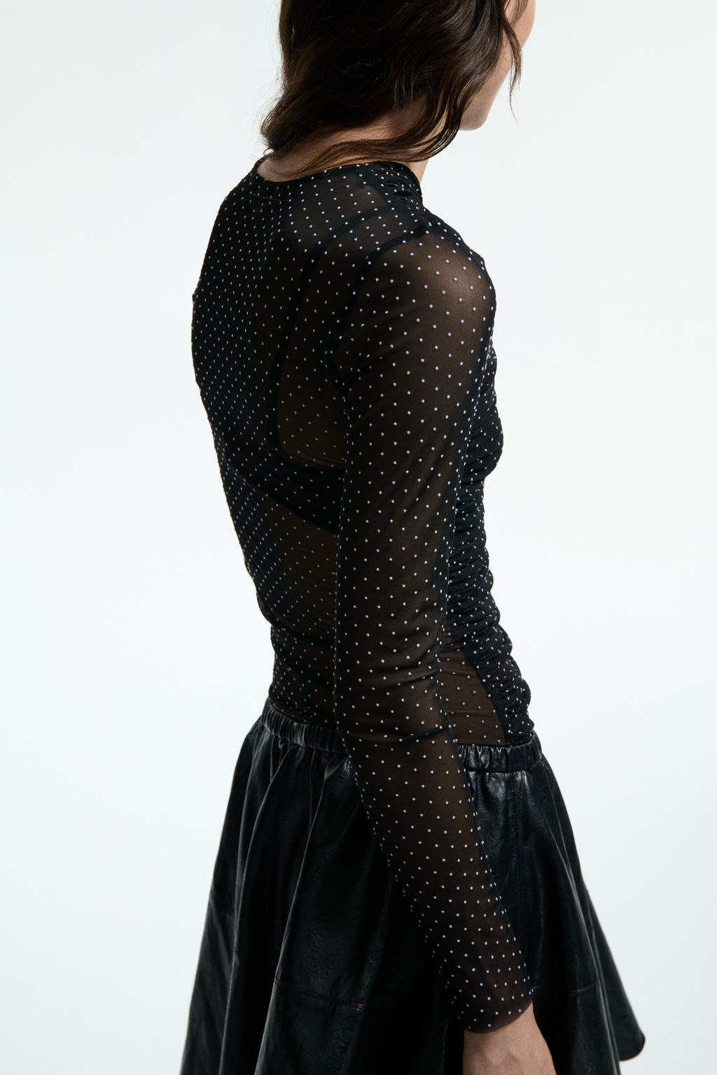 Top en malla plumeti - H&m фото 4