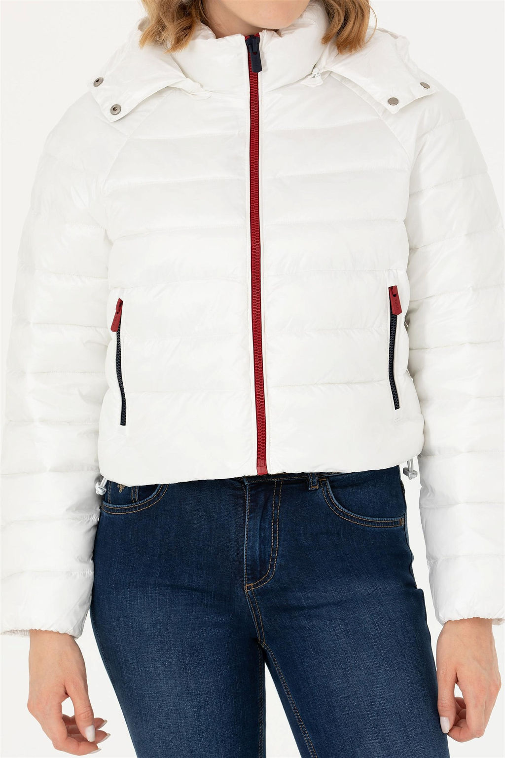 U. S. Polo Assn Женское белое пальто - U.s. polo assn фото 6