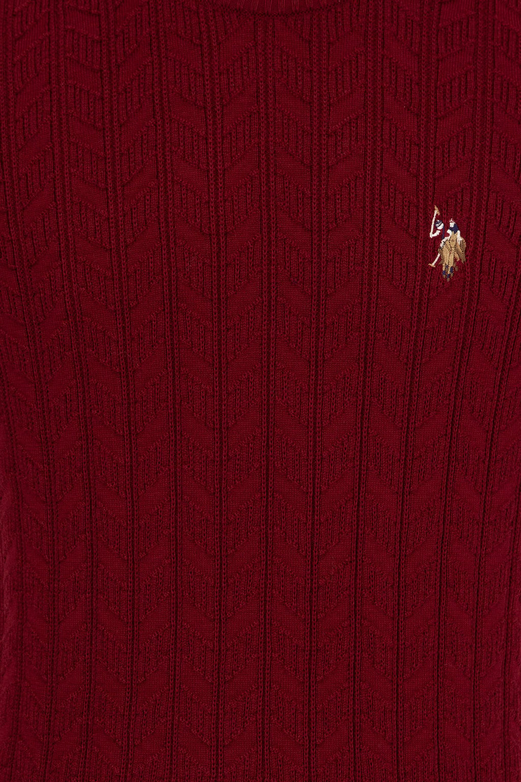 Erkek Bordo Basic Kazak