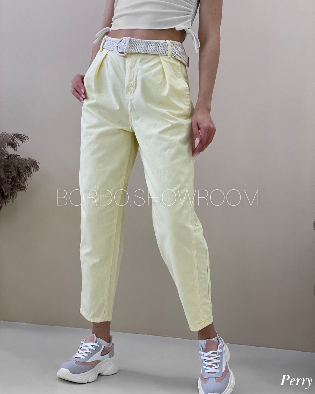 Джинсы Perry (желтый) Турция - Nadi bordo фото 2