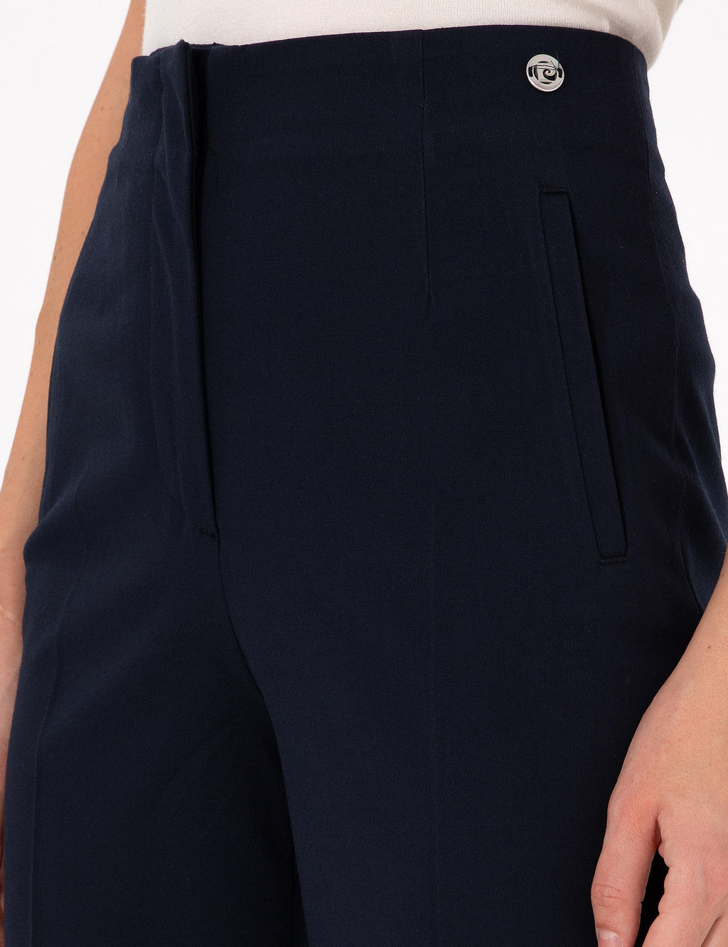 Lacivert Carrot Fit Kuma_ Pantolon - Pierre cardin фото 5