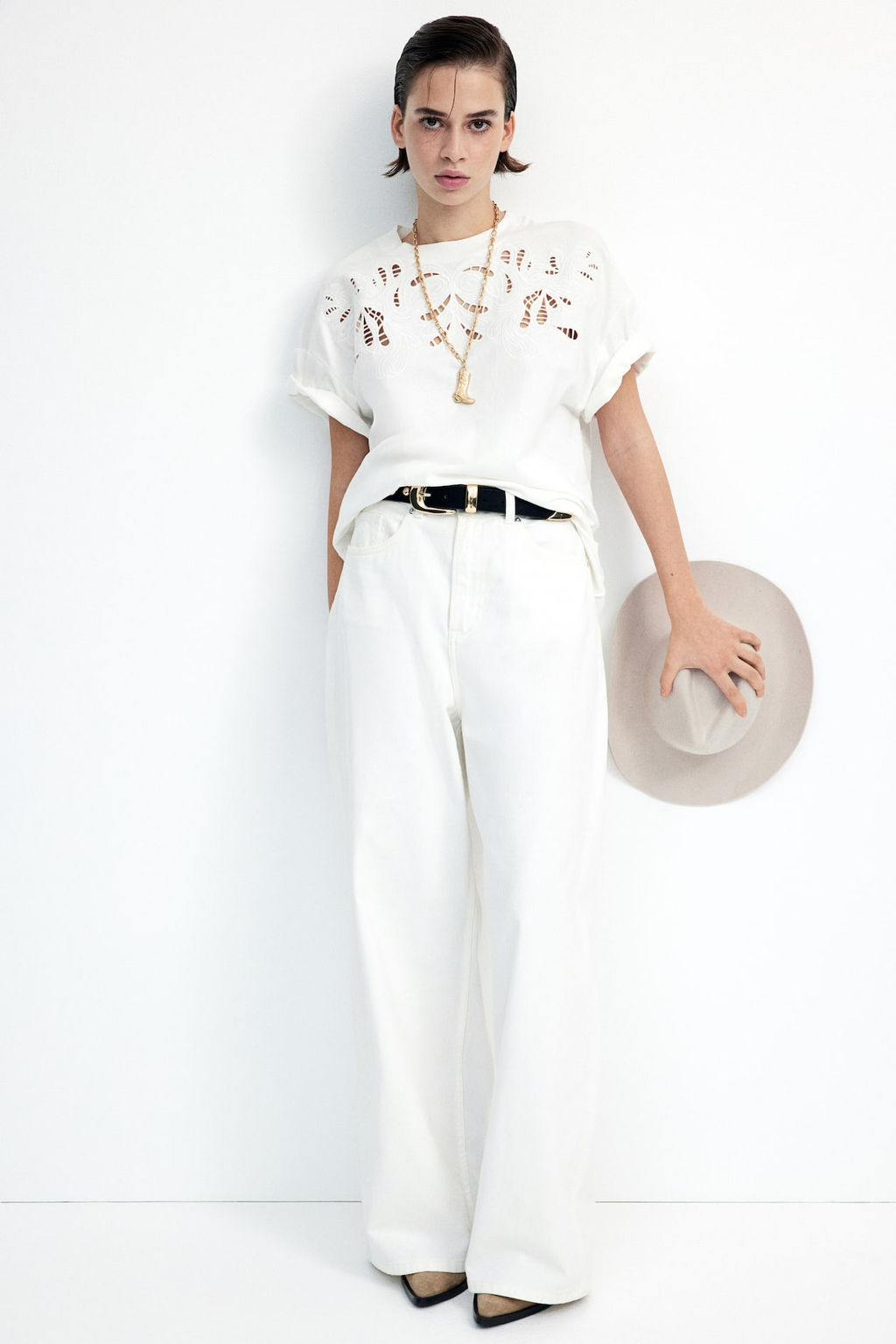 Camiseta oversize con motivo - H&m фото 2