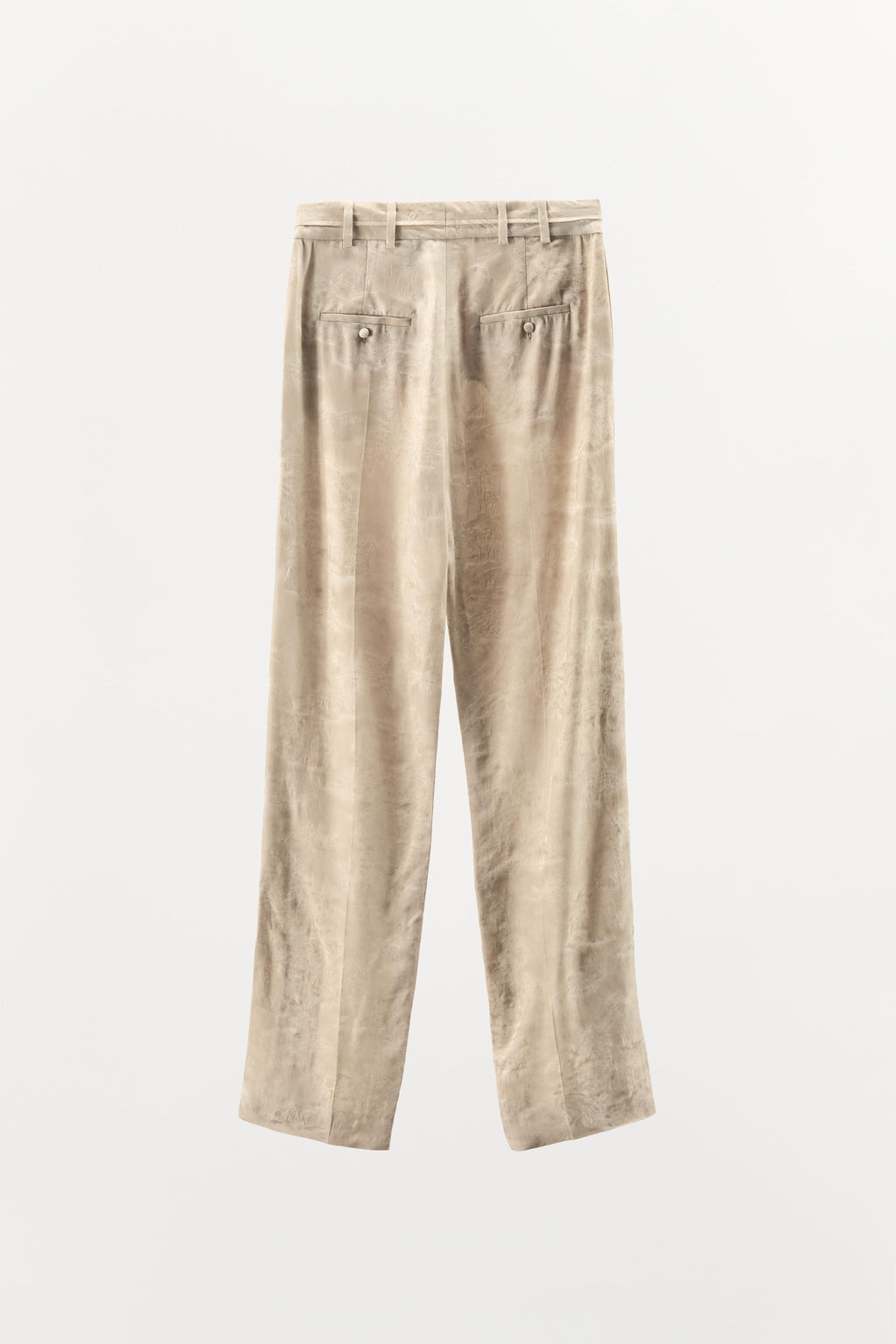 JACQUARD BUTTON TROUSERS ZW COLLECTION LIMITED EDITION - Zara фото 4