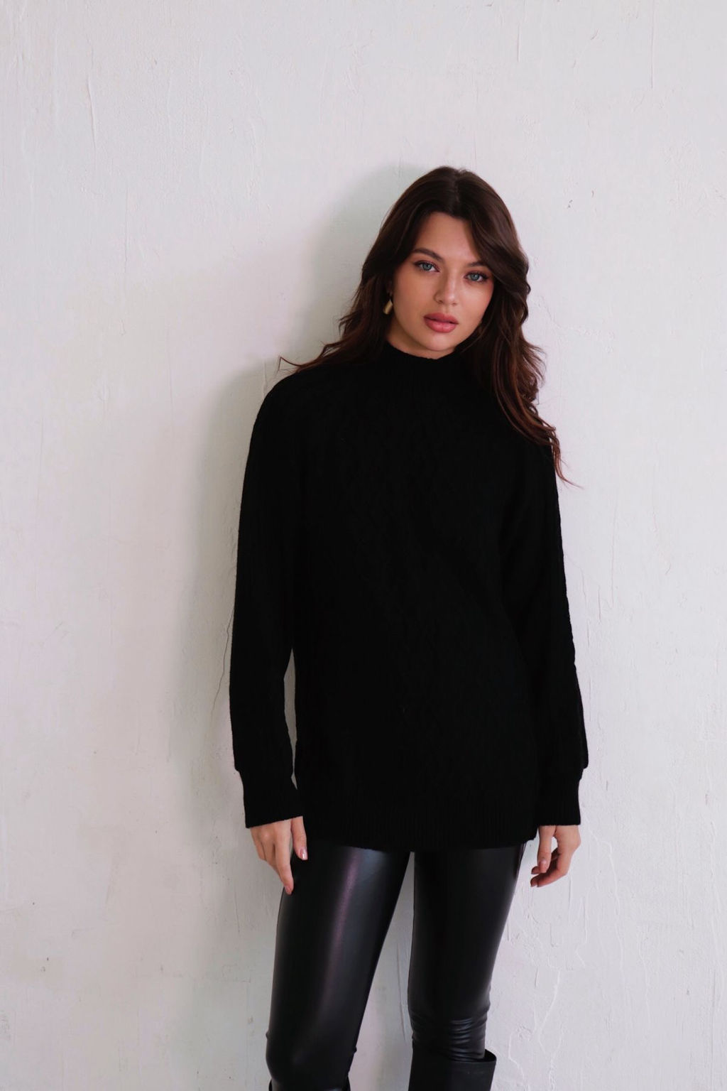 Martichelli Свитер-реглан чёрный  фото 3