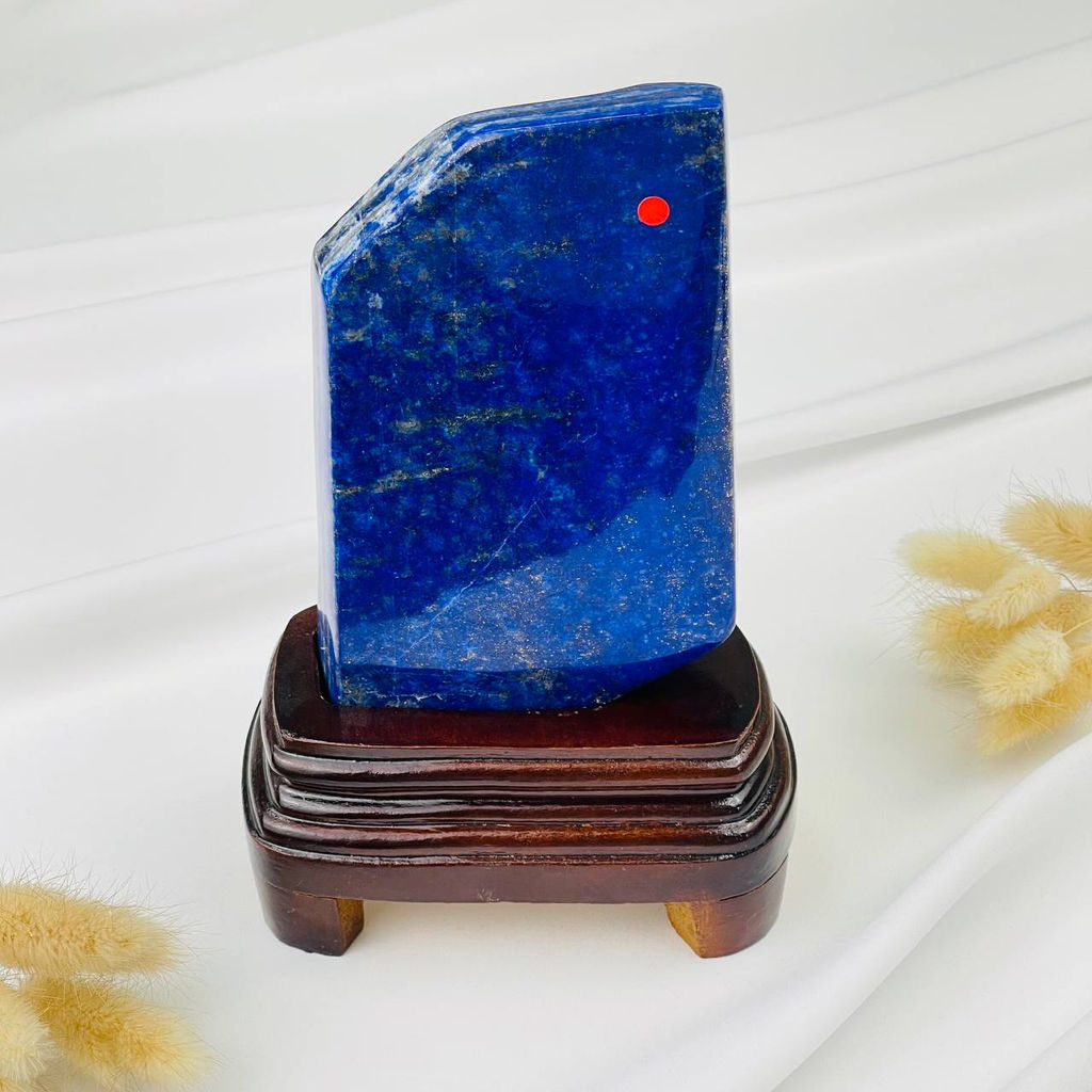 Срез Лазурита на подставке - Радуга самоцветов фото 2