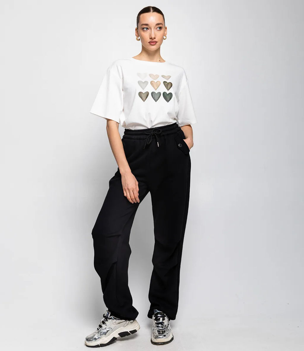 Брюки #КТ6202, чёрный