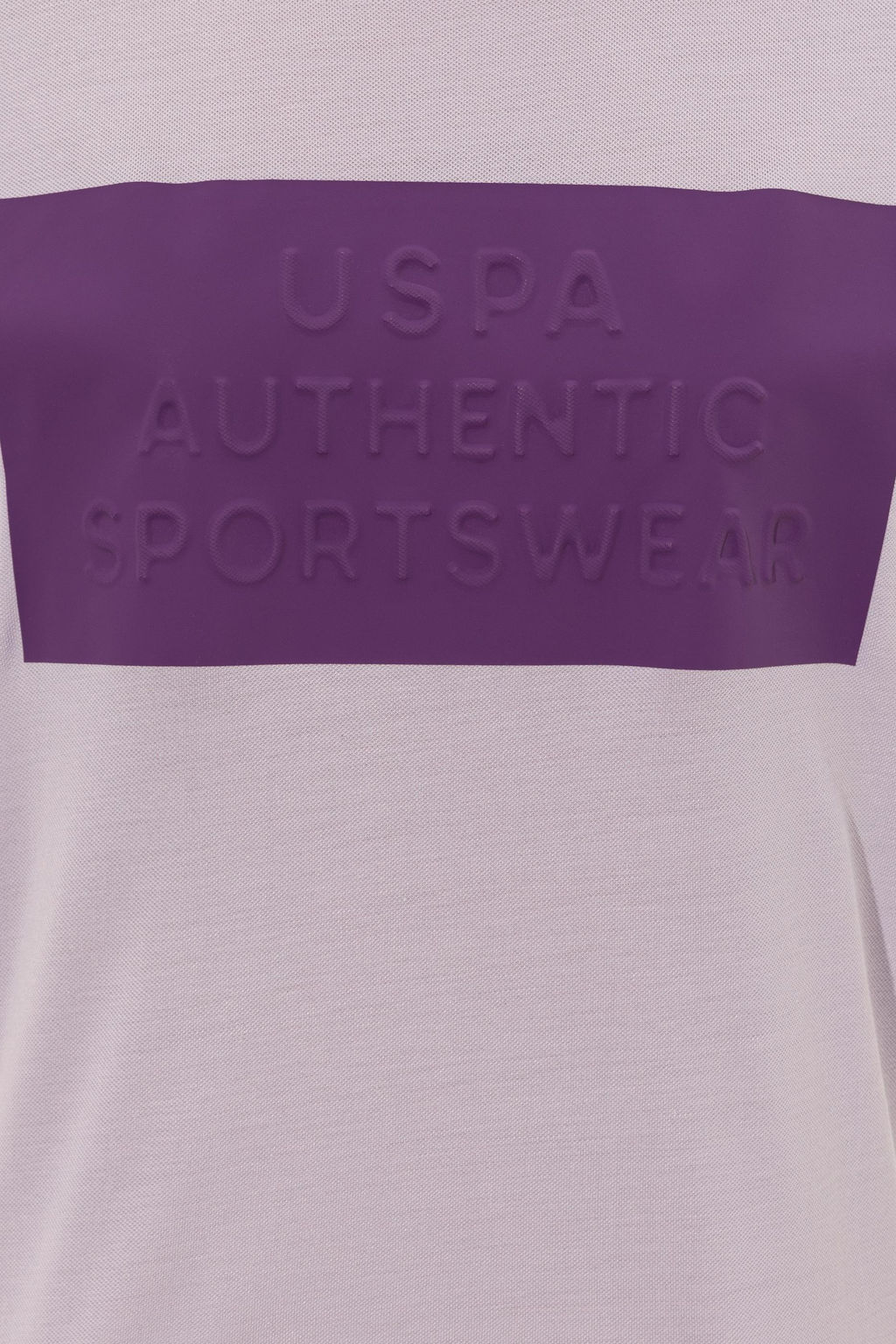 Женская сиреневая футболка оверсайз с круглым вырезом Неожиданная скидка в корзине - U.s. polo assn фото 6