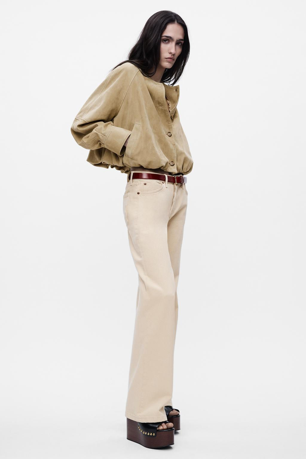 ZW COLLECTION BOOTCUT FULL LENGTH LOW RISE JEANS - Zara фото 19