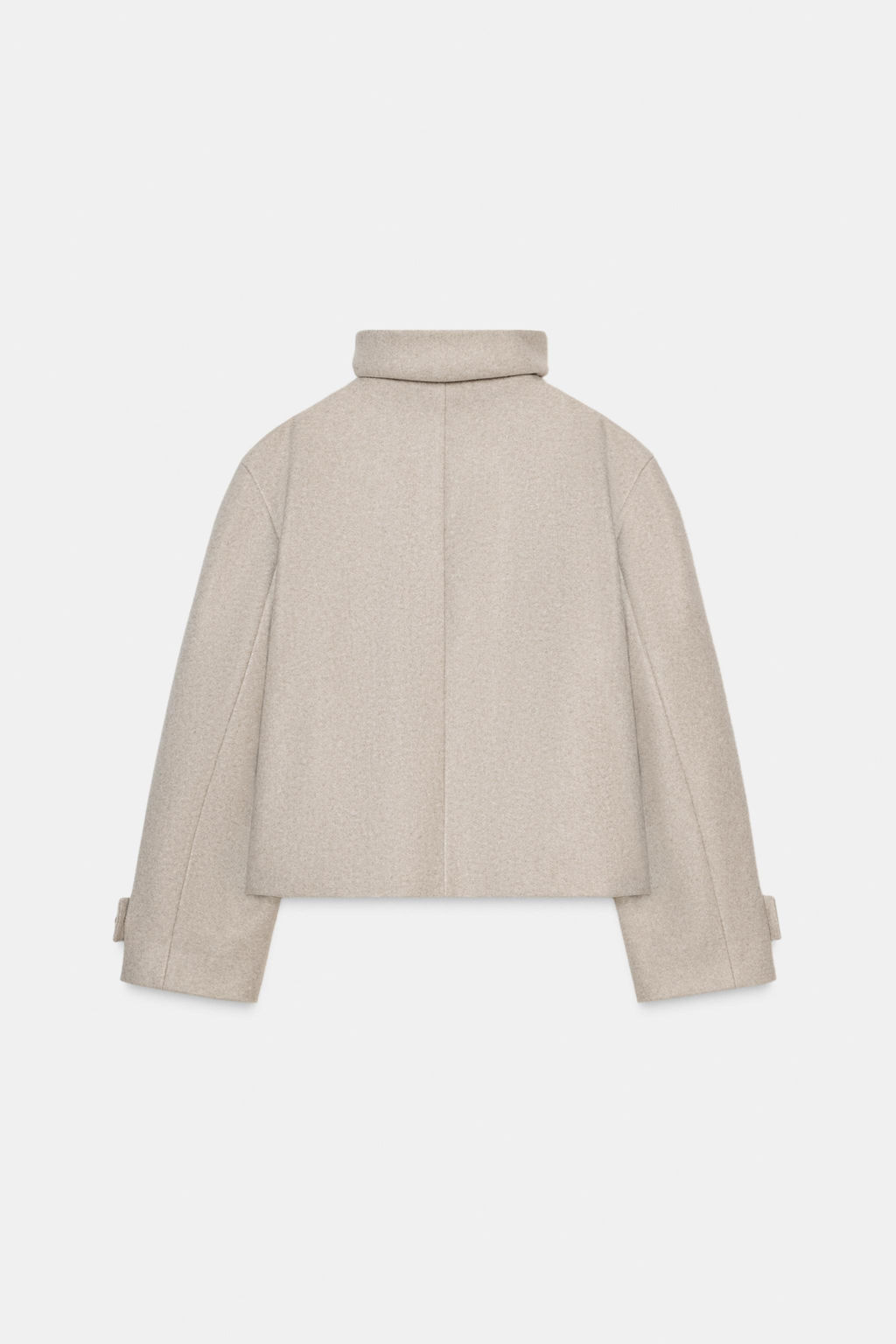 SHORT COAT WITH HIGH COLLAR - Zara фото 12