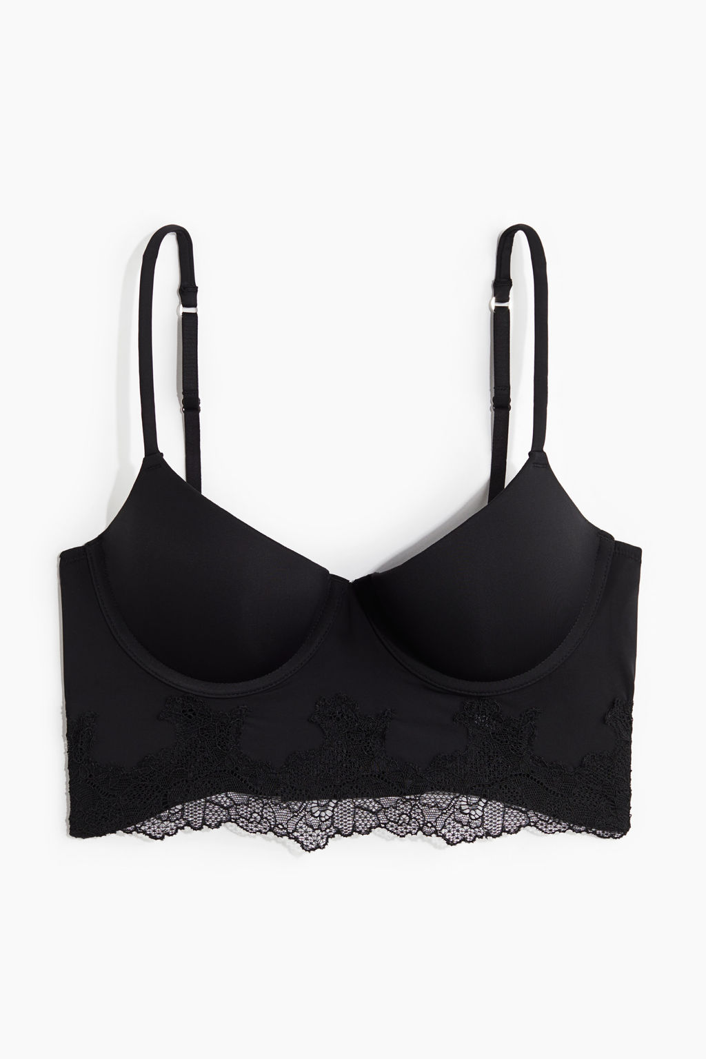 Bustier push-up demi de microfibra - H&m фото 8