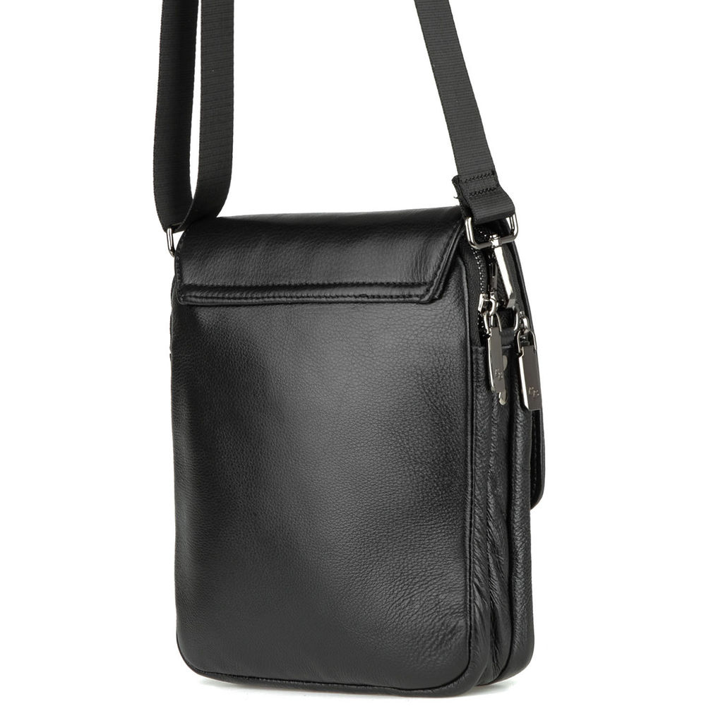 Мужская кожаная сумка - Barcelo biagi фото 3