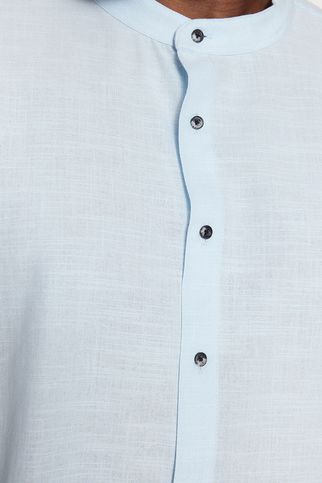 Mavi Regular Fit Rahat Hakim Yaka Basic Buyuk Beden Gomlek TMNSS23GO00093