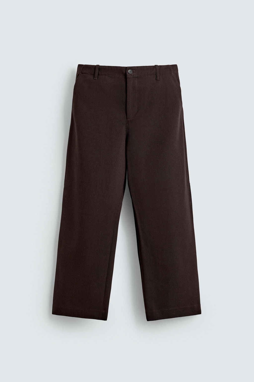 PANTAL?N BALLOON FIT ESTRUCTURA / Granate - Zara фото 6