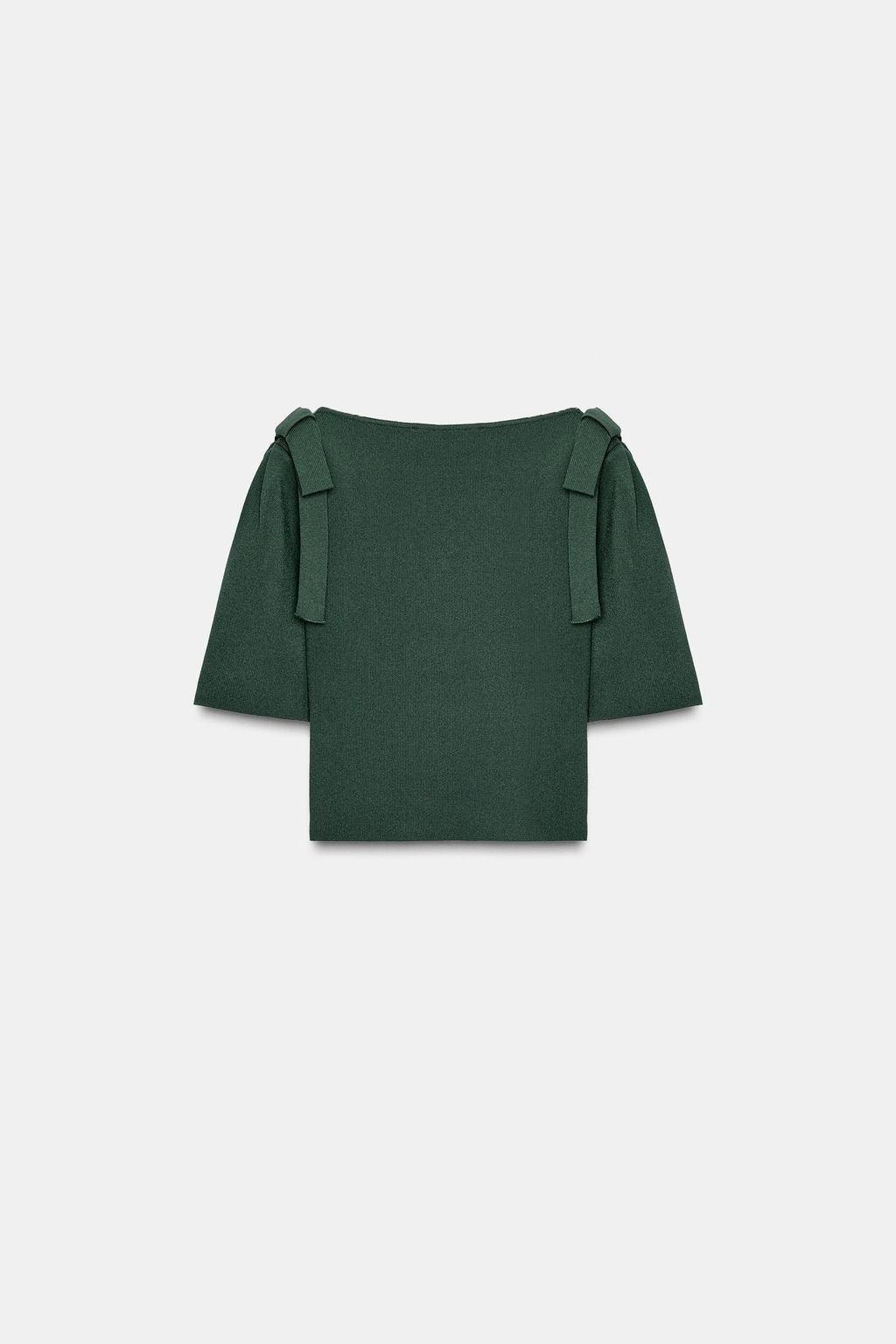 CARDIGAN WITH SHOULDER TIES - Zara фото 7