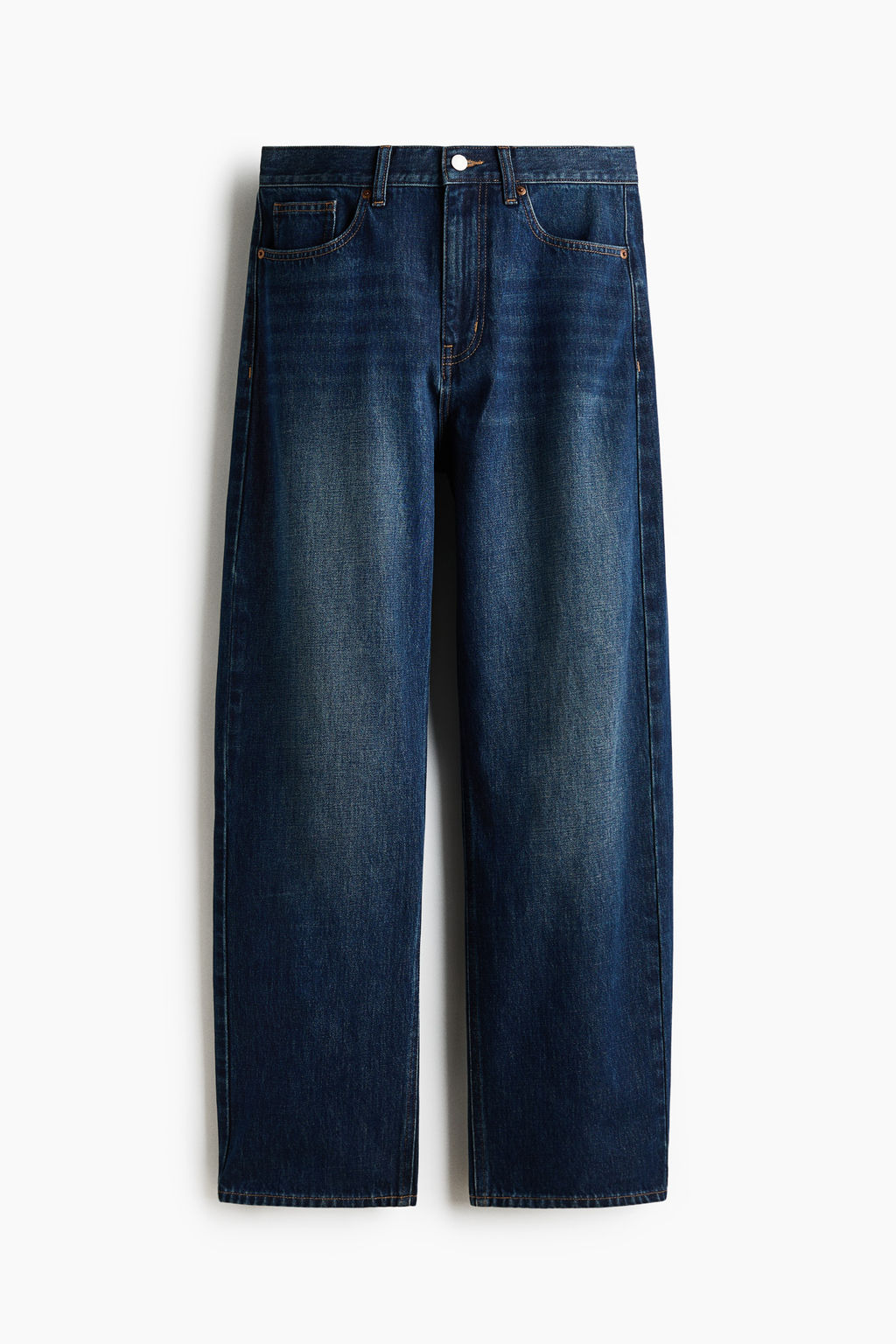 Barrel Regular Waist Jeans - H&m фото 5