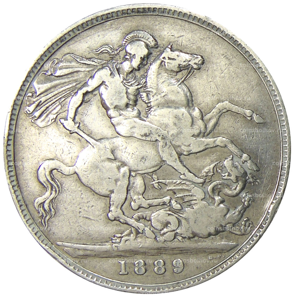 1 крона 1889 года Великобритания
