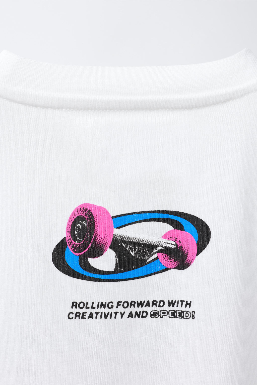 SKATE PRINT T-SHIRT - Zara фото 4