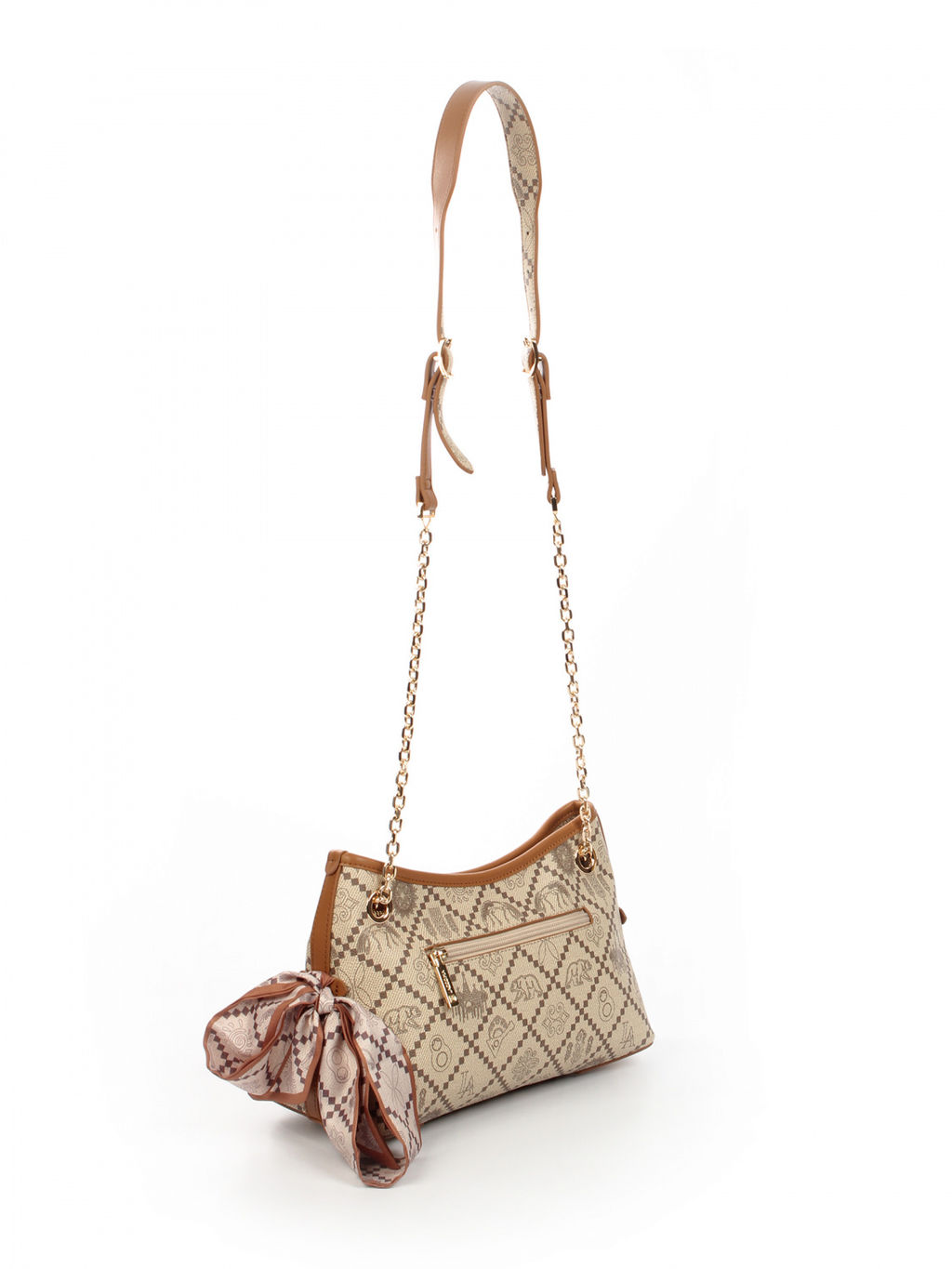 LACCOMA сумка АС837-Россия-бежевый эко кожа