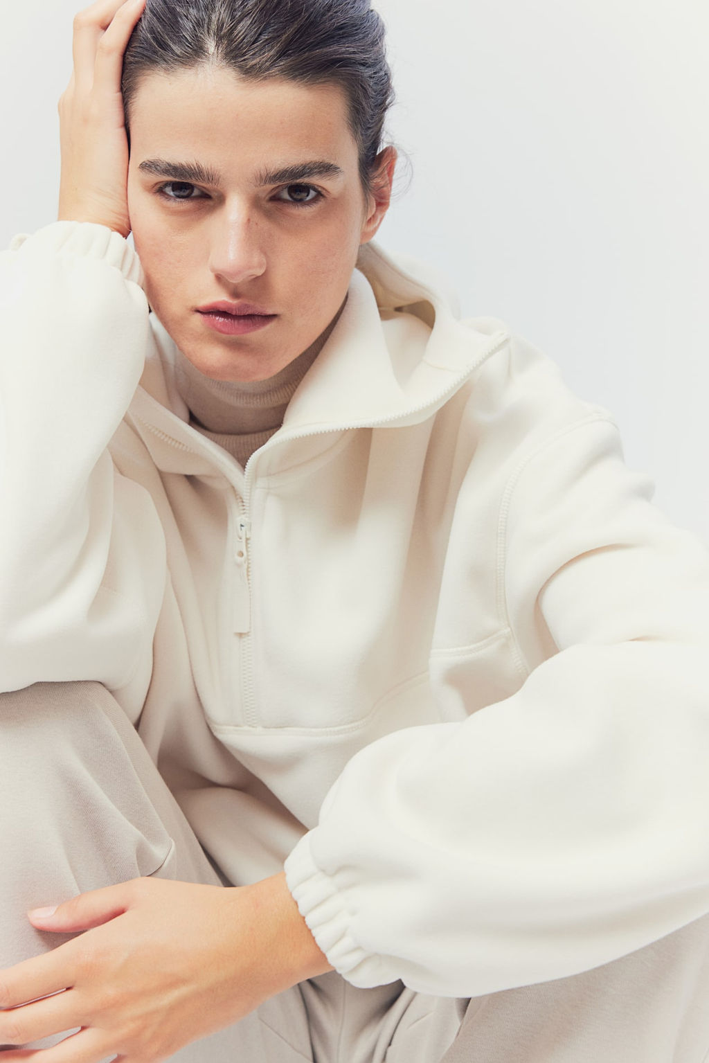 Sudadera de deporte oversize en DryMove - H&m фото 3