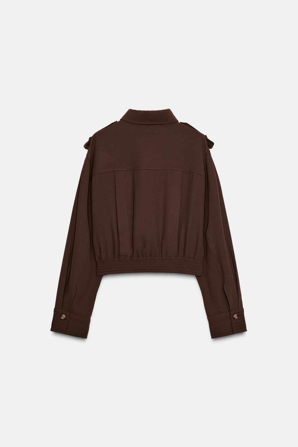 SHIRT WITH SHOULDER TABS