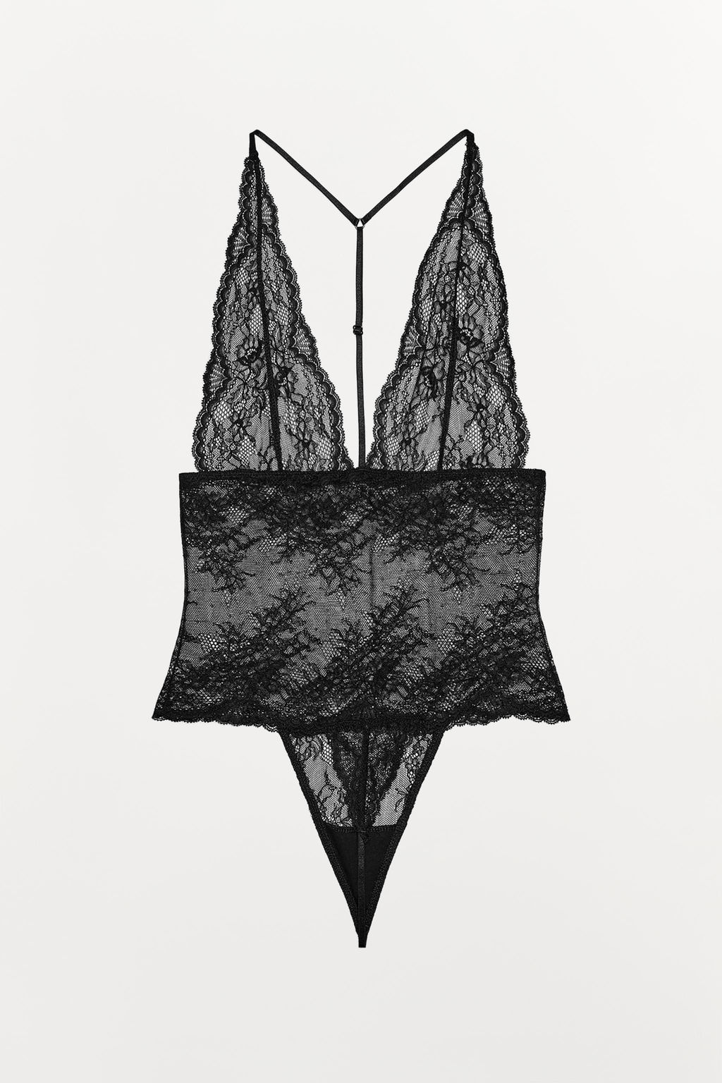 LACE BODYSUIT - Zara фото 19