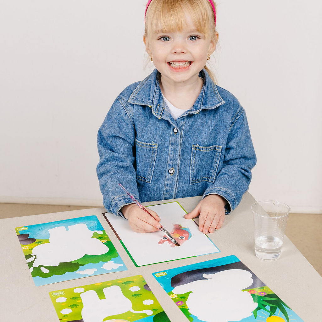 ElBascoKids / Набор раскрасок водой "Зоопарк"