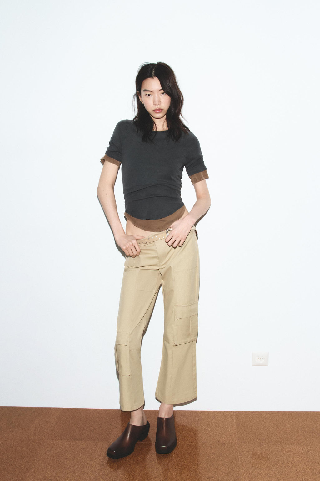 ANKLE-LENGTH STRAIGHT TROUSERS WITH POCKETS - Zara фото 8