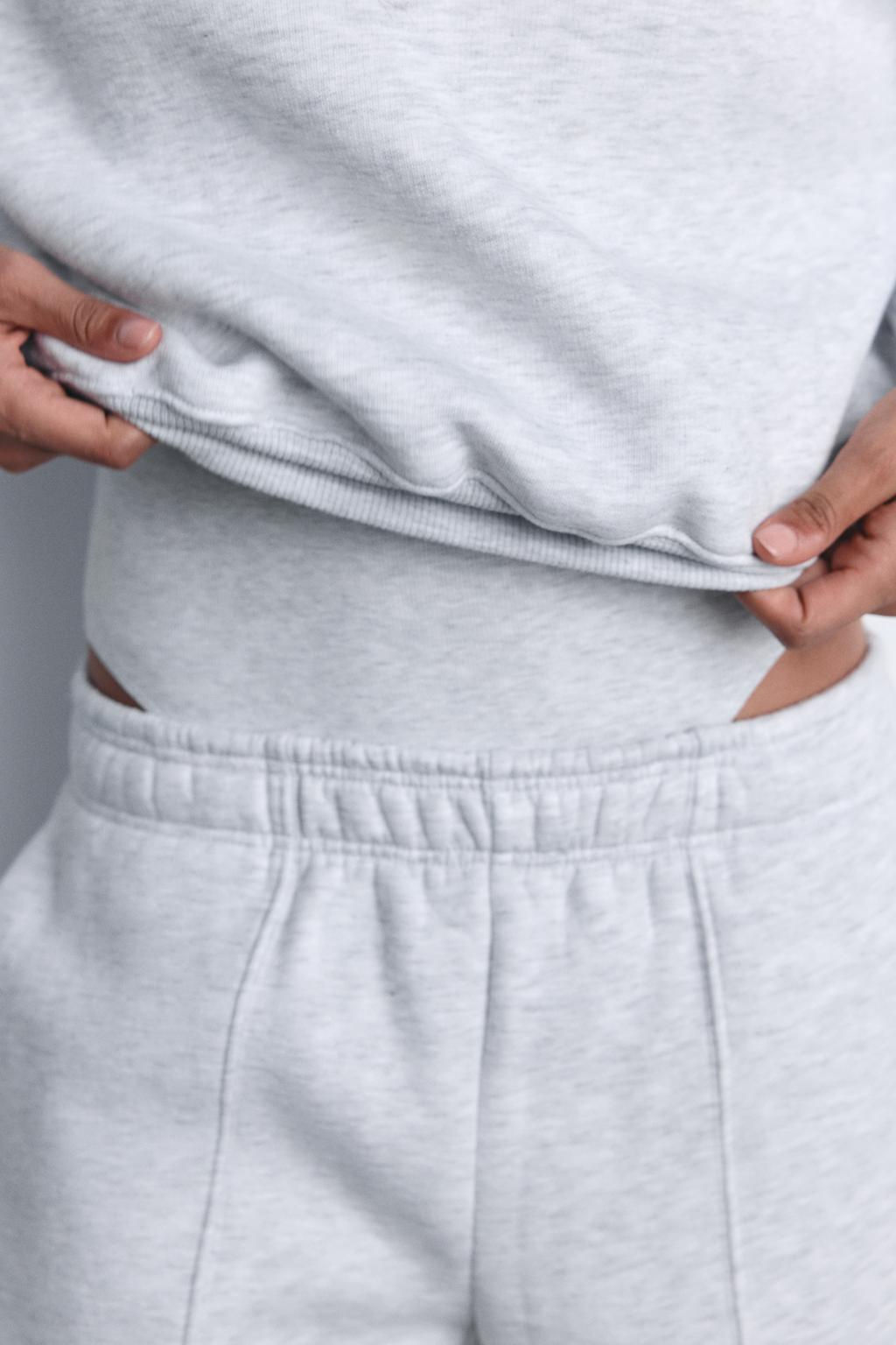 BASIC PLUSH SWEATSHIRT - Zara фото 44