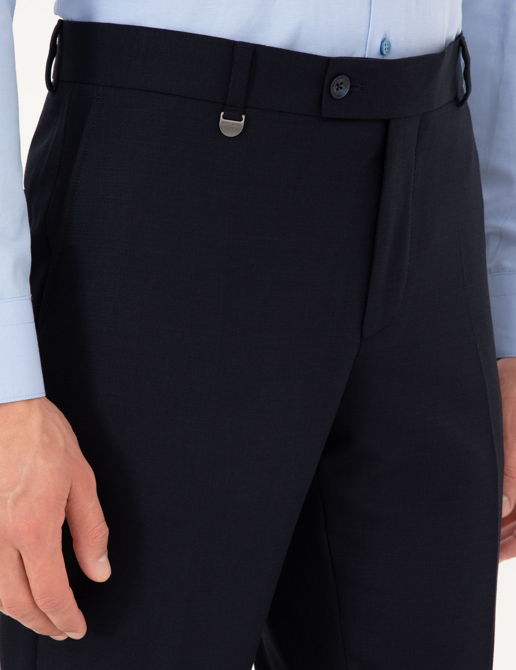 Lacivert Ex. Slim Fit Kuma_ Pantolon