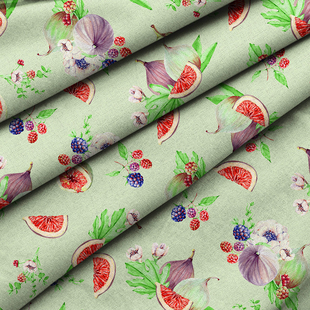 Инжир К Скатерть 220х145см, длина стола до 180см, на 8-10 персон, хлопок Премиум 186г/м2, Домашняя мода (Россия) фото 3