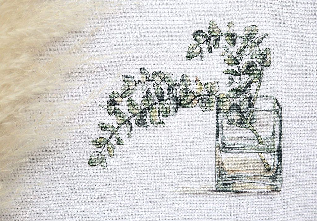 Набор для вышивания PANNA C-7281 Эвкалипт 30 х 21 см