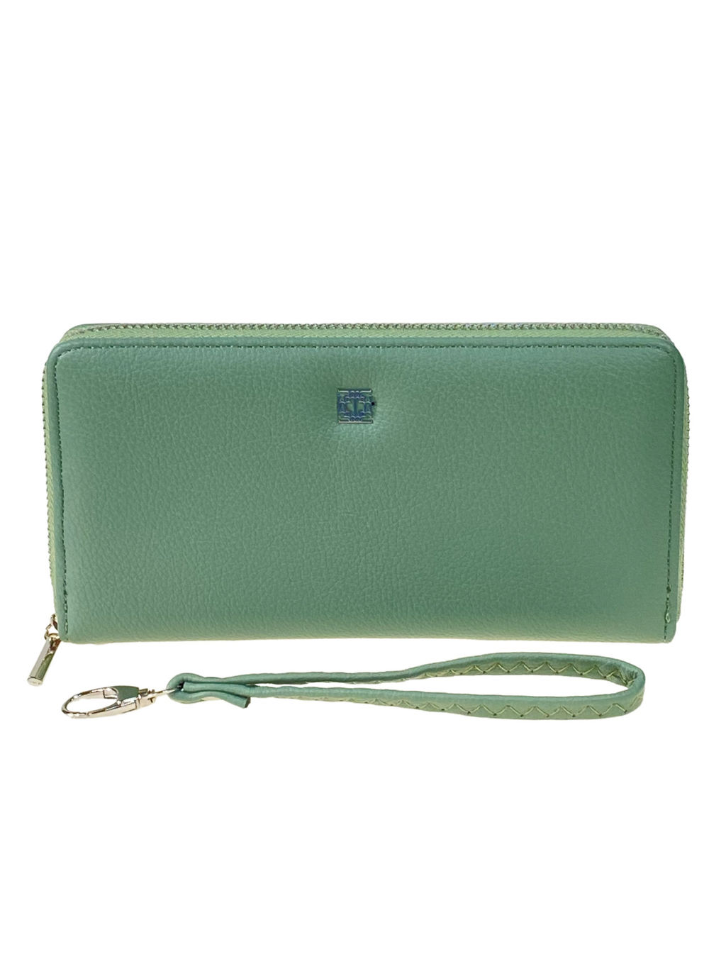 Женский кошелек с фермуаром из натуральной кожи, мультицвет - Greta фото 49