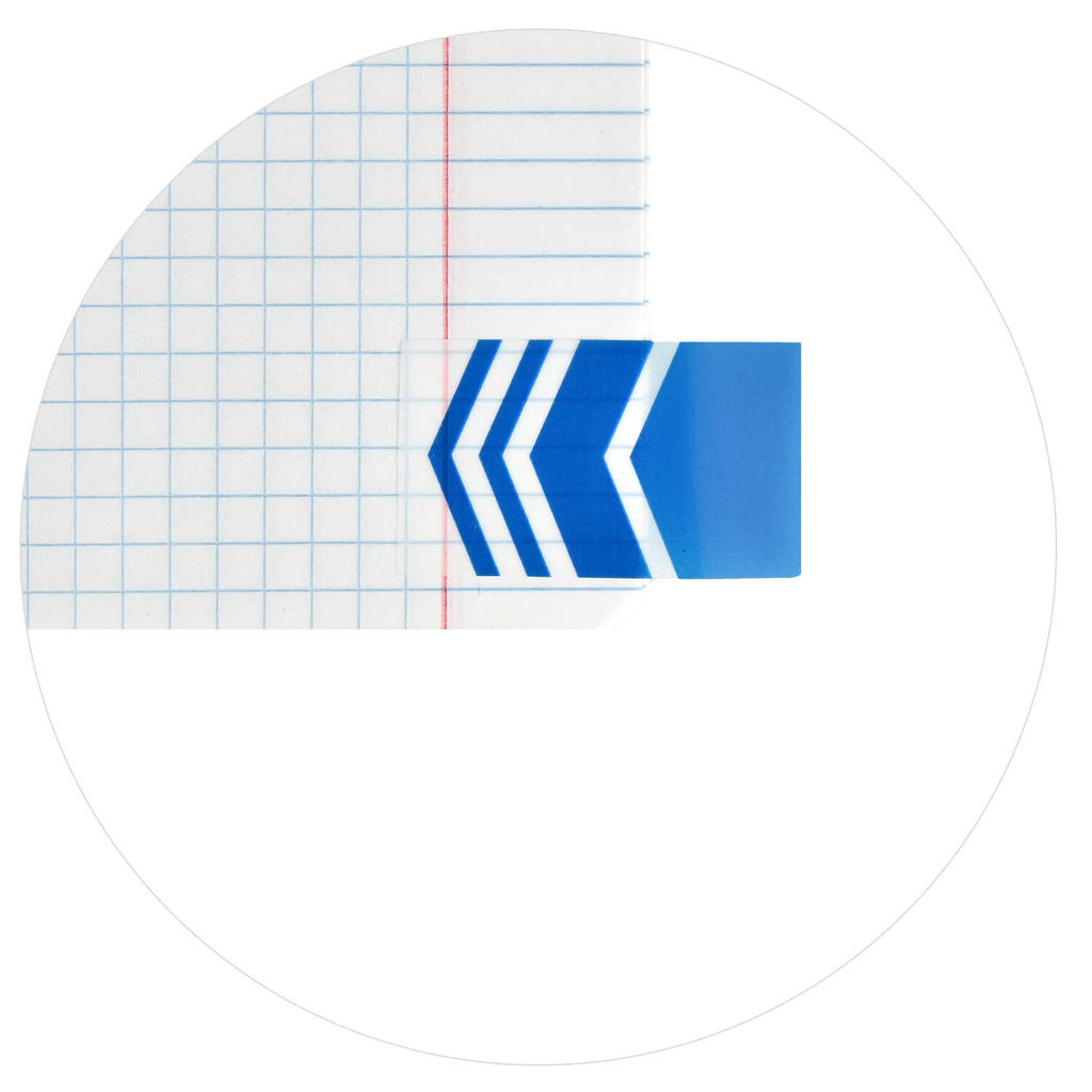 Цена за 2 шт. Стикеры-закладки пластиковые, 25х45 мм, 25 шт., арт. 58501 / 48 СТРЕЛКА