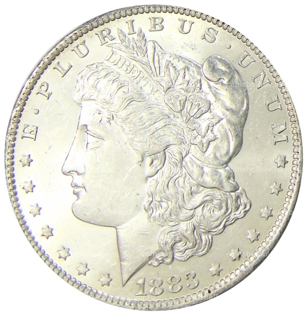 1 доллар 1883 года O США Доллар Моргана