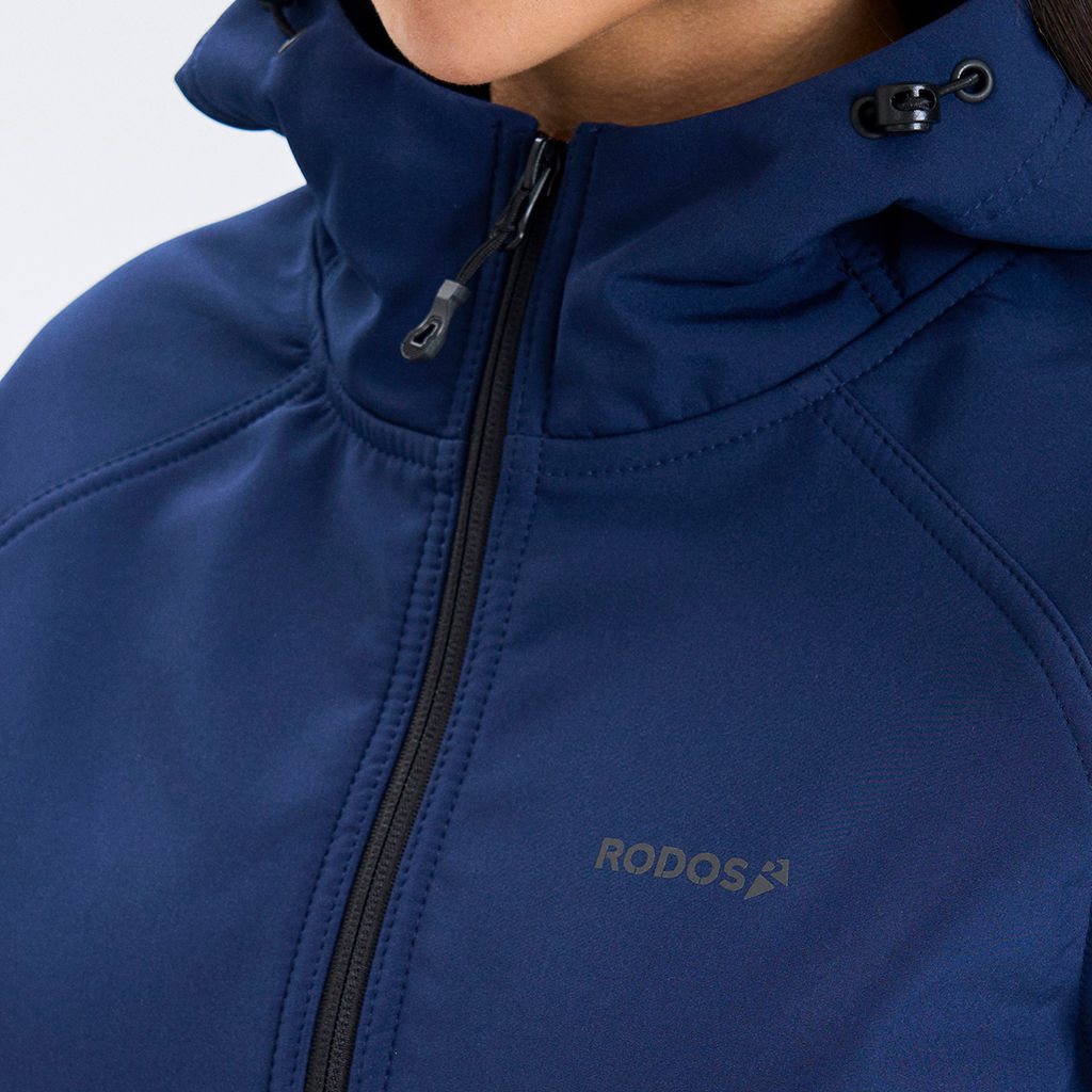 RODOS Ветровка softshell женская демисезон М-312 Тёмно-синий