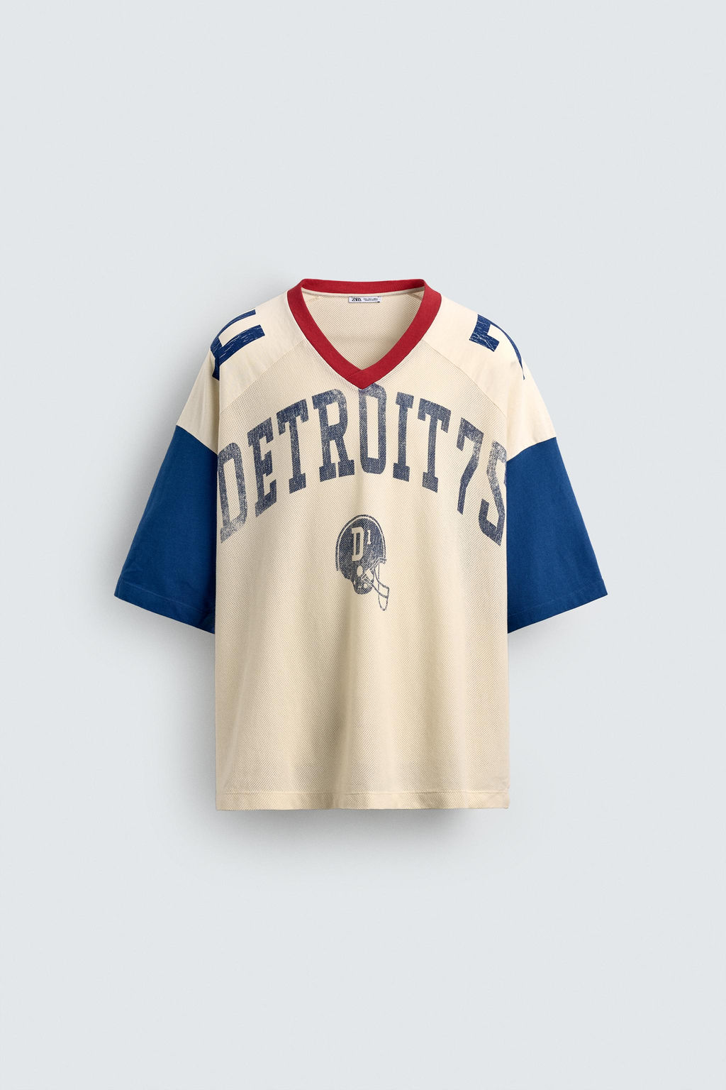 RETRO VARSITY T-SHIRT - Zara фото 7