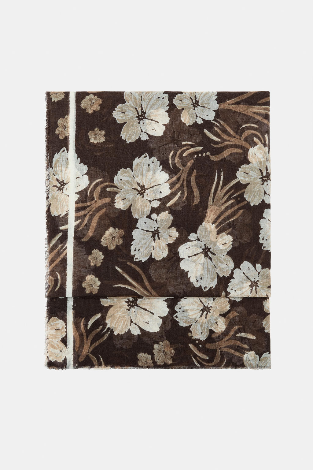 FLORAL PRINT SCARF - Zara фото 2