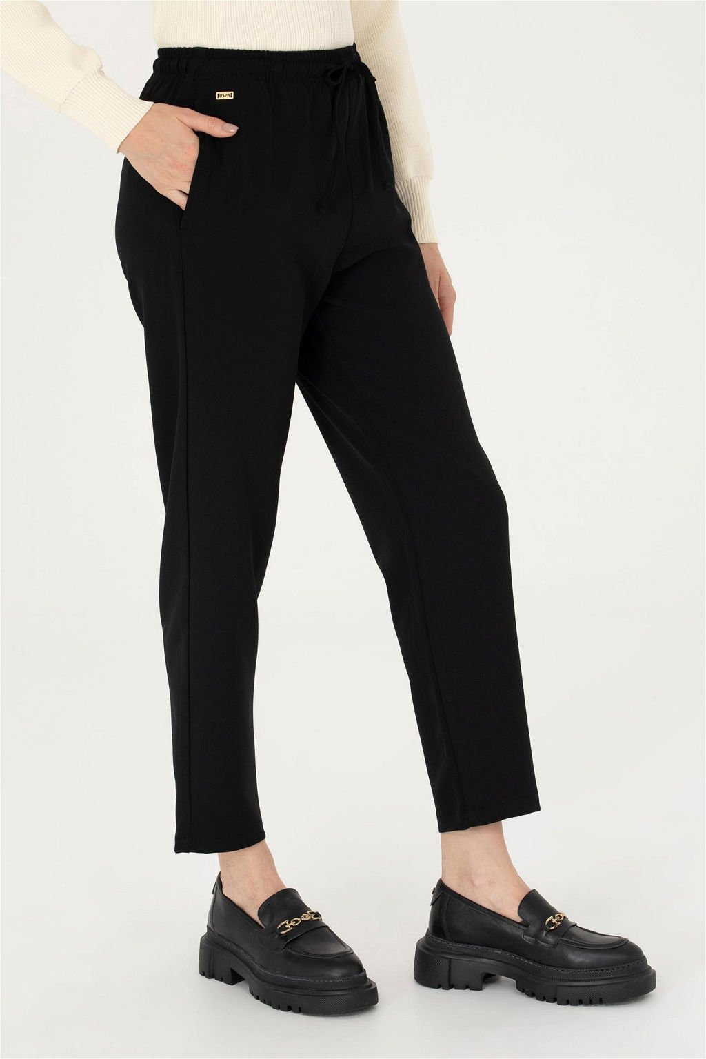 Женские черные брюки Неожиданная скидка в корзине - U.s. polo assn фото 2