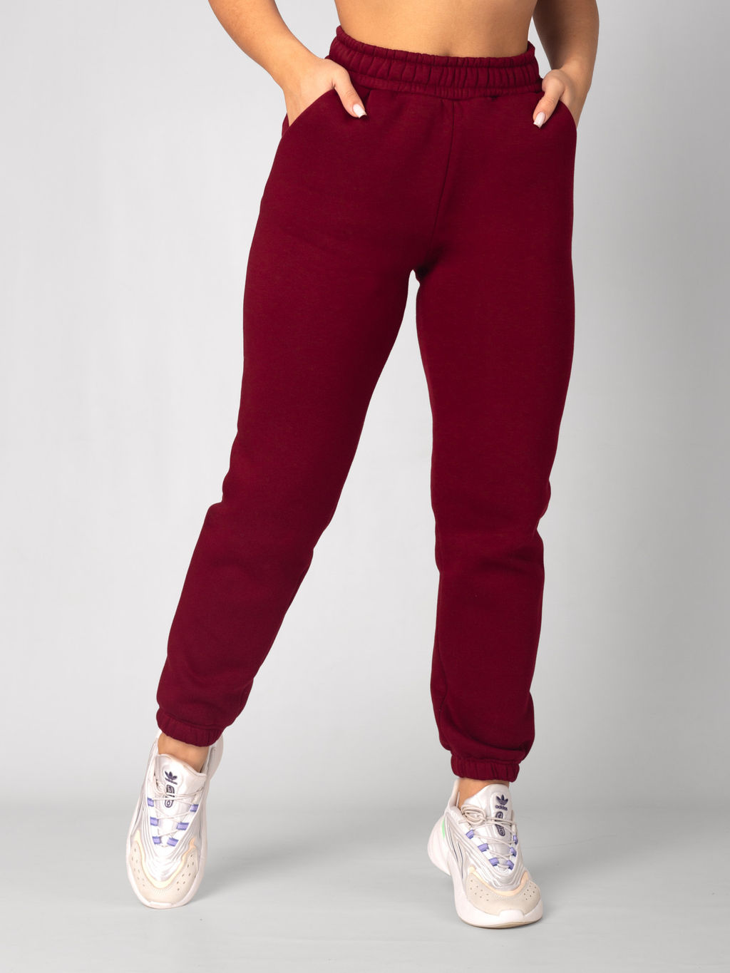 Брюки женские футер начес 3-х нитка пенье РОКСИ БОРДО - Domtrik фото 7