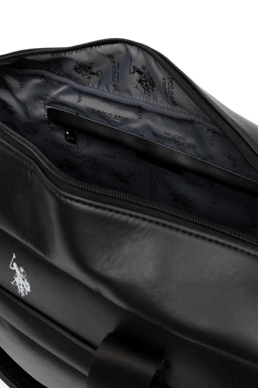 U. S. Polo Assn / Мужская черная сумка - U.s. polo assn фото 5
