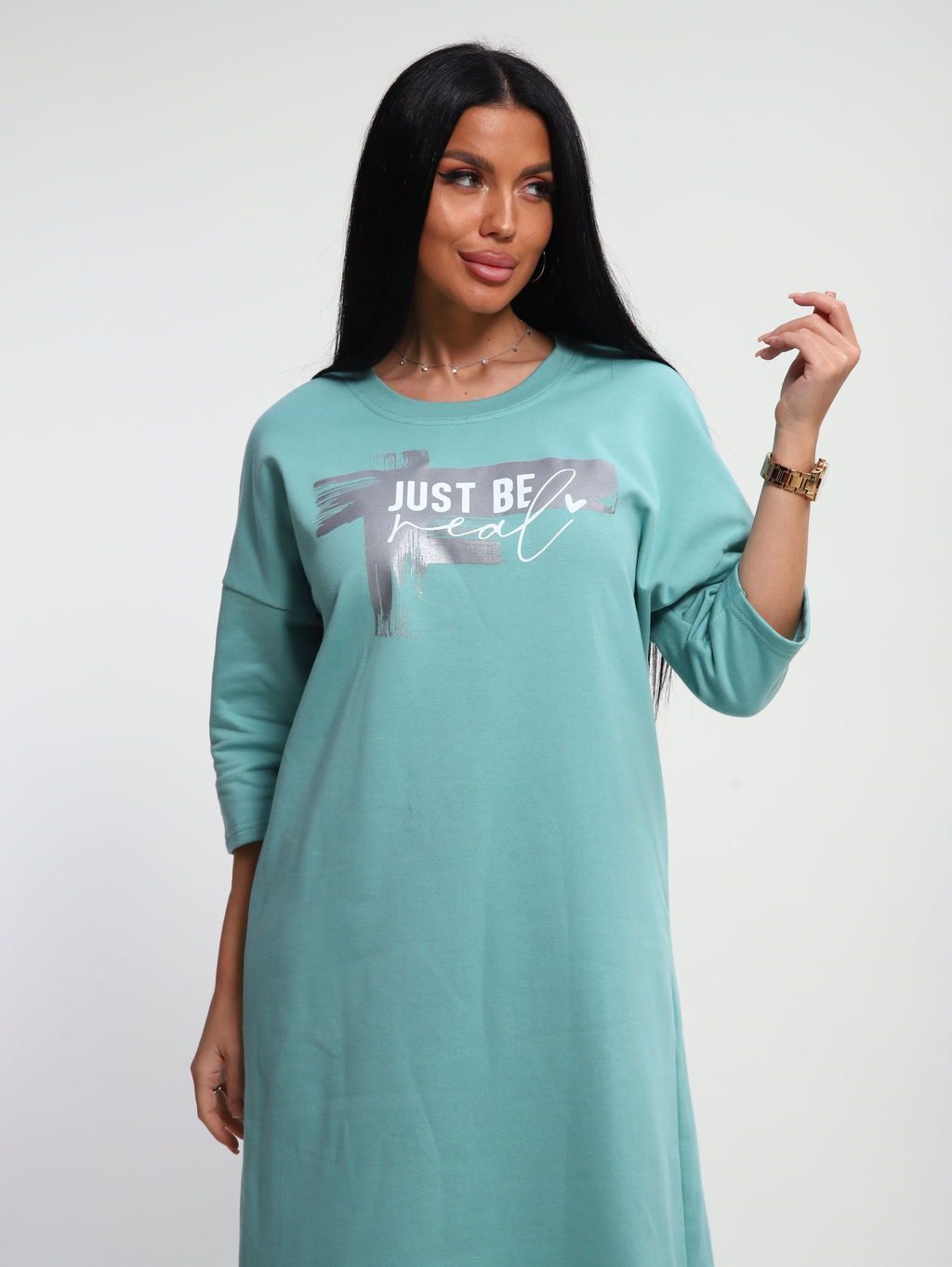 М457 Туника Даша (мята)