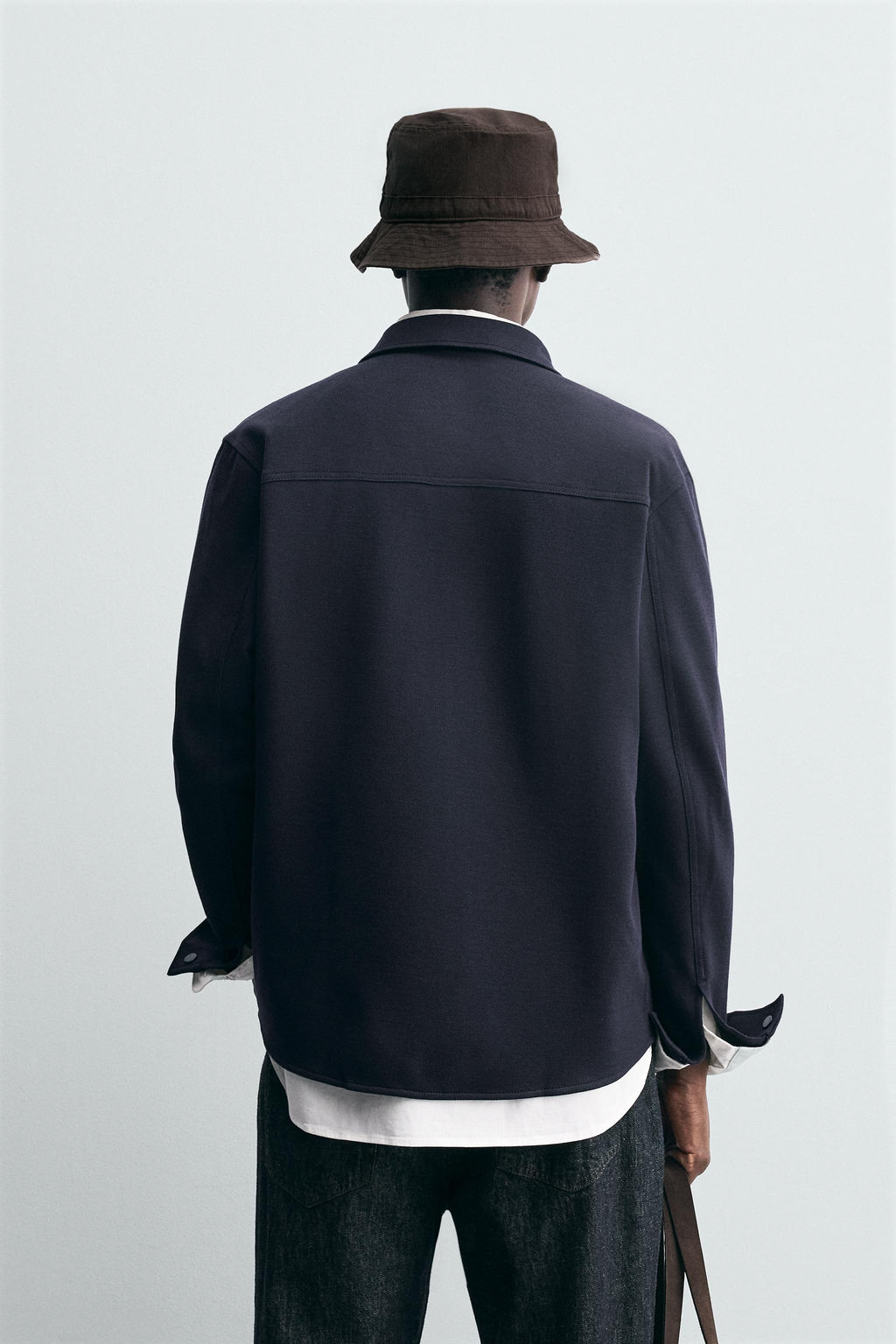 COMFORT TEXTURED OVERSHIRT - Zara фото 3