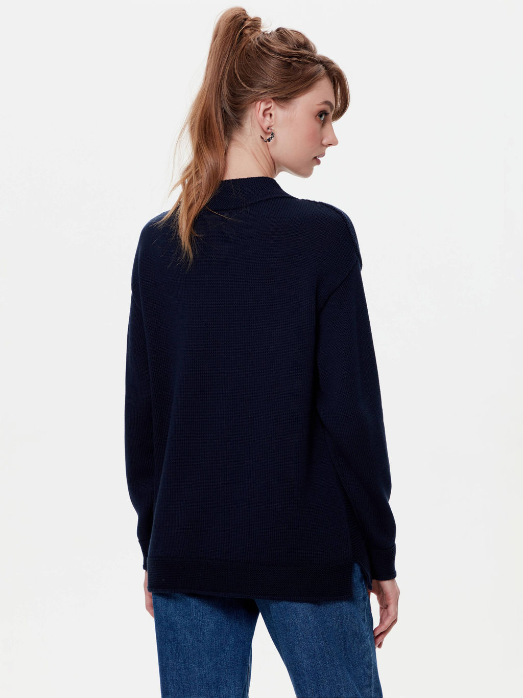CONTE Джемпер женский LDK 173 т.синий - Conte elegant фото 2