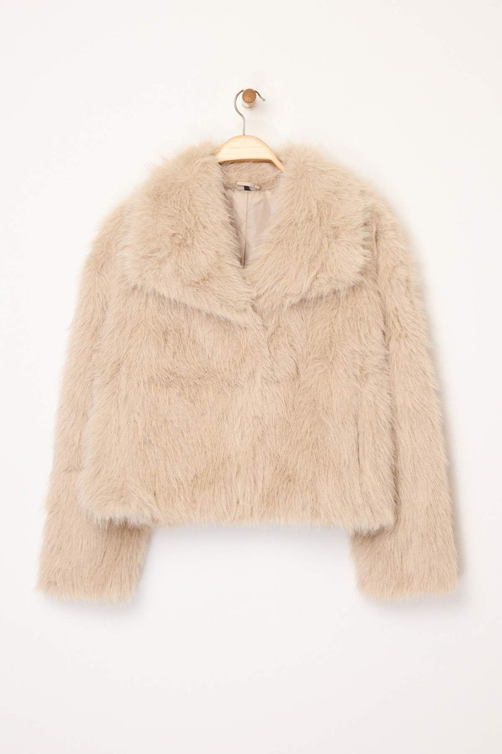 Bej Oversize Kal?p Kurk Mont TWOAW25MO00035 - Trendyolmilla фото 18