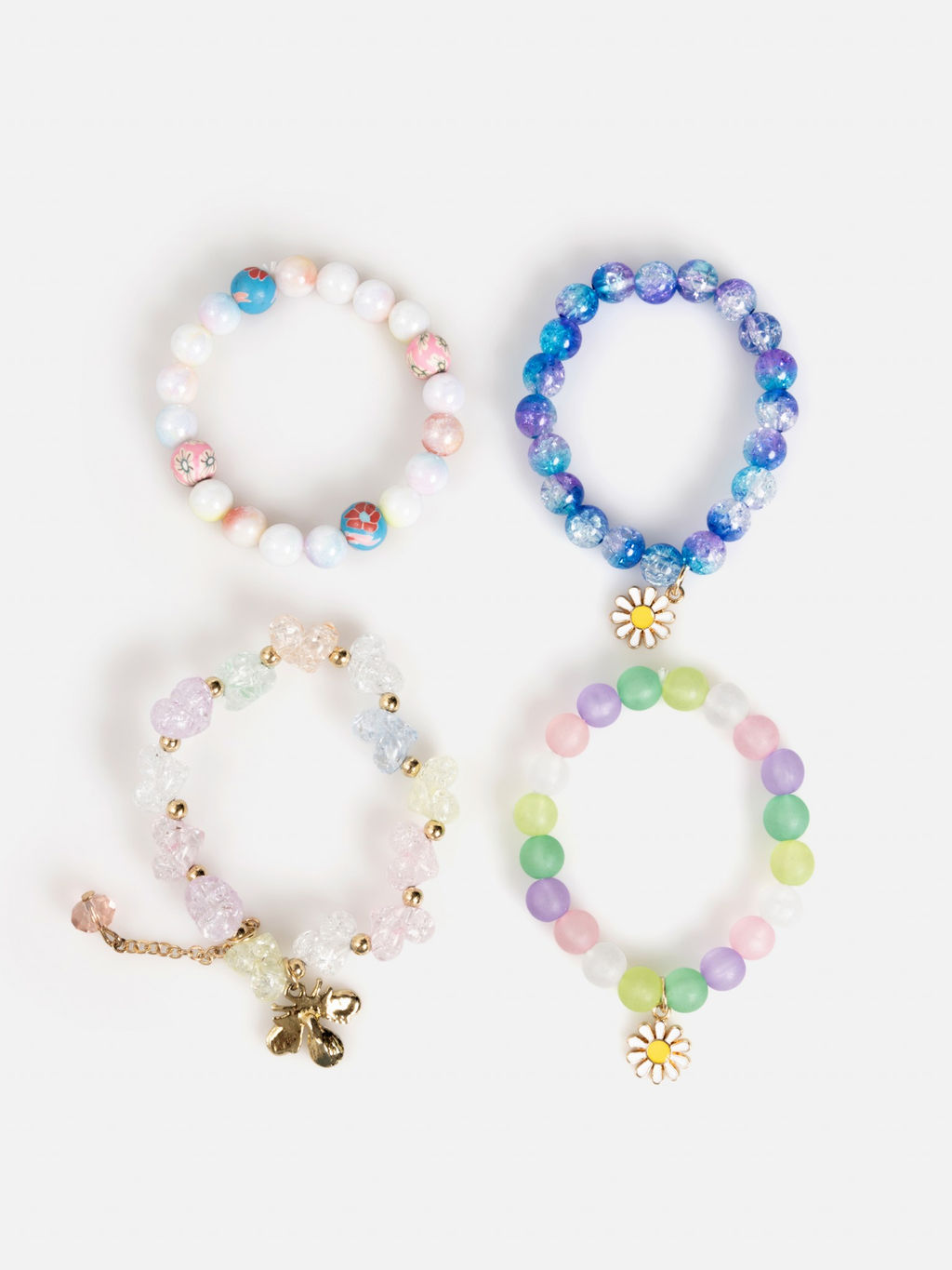 ACOOLA / Набор из 4 браслетов дет. Monca разноцветный  фото 2