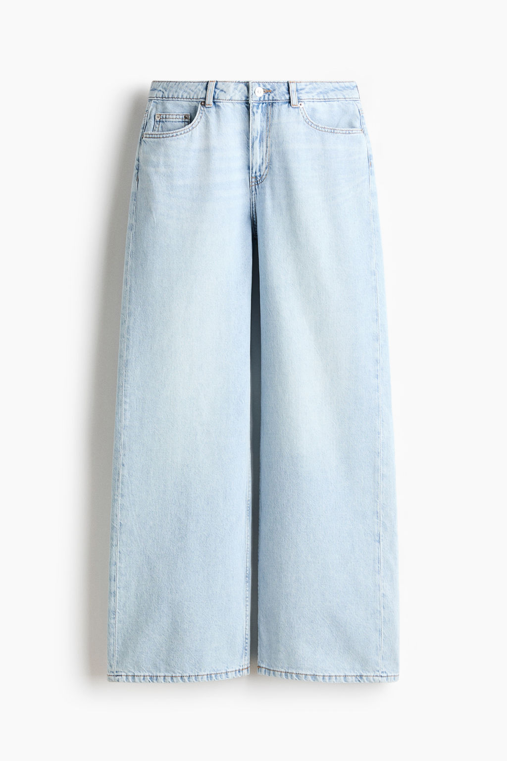 Baggy Regular Waist Jeans - H&m фото 4