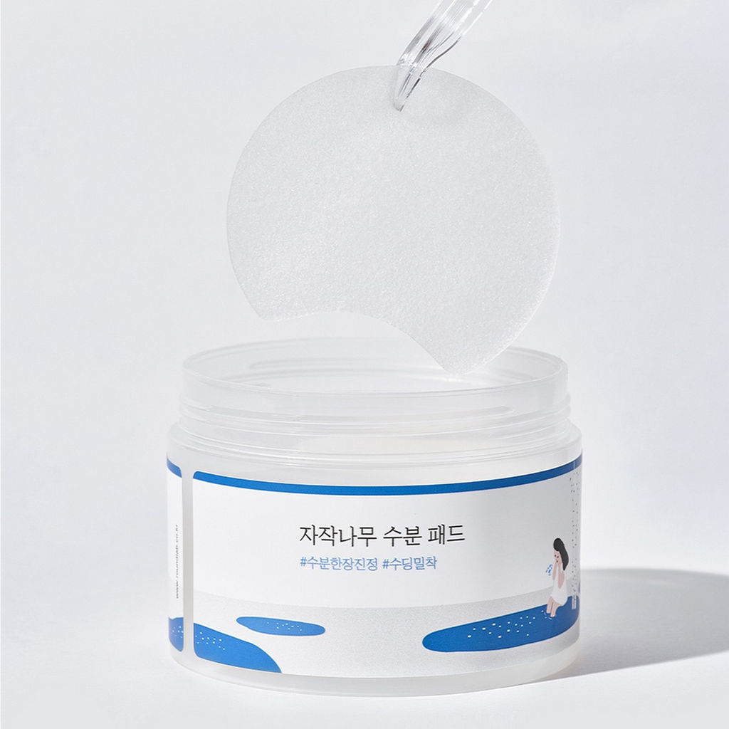 ROUND LAB Увлажняющие тонер-пэды с березовым соком / Birch Juice Moisturizing Pad, 80 шт. (150 г)