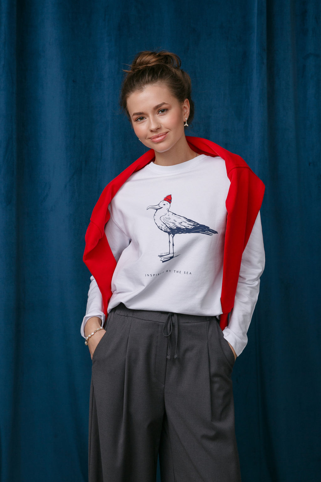 Брюки-палаццо Gray - Captain's mate фото 16